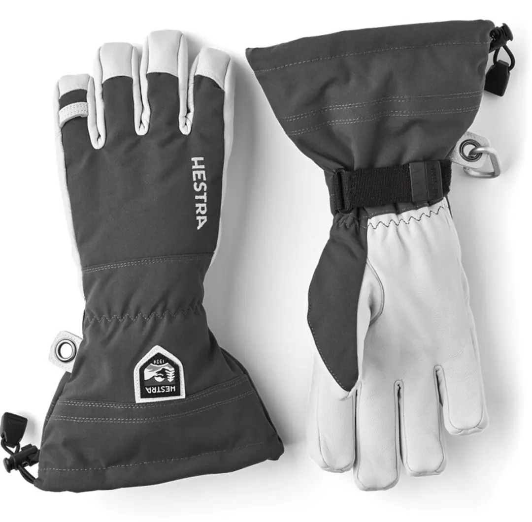 HESTRA ARMY LEATHER HELI SKI grey-8