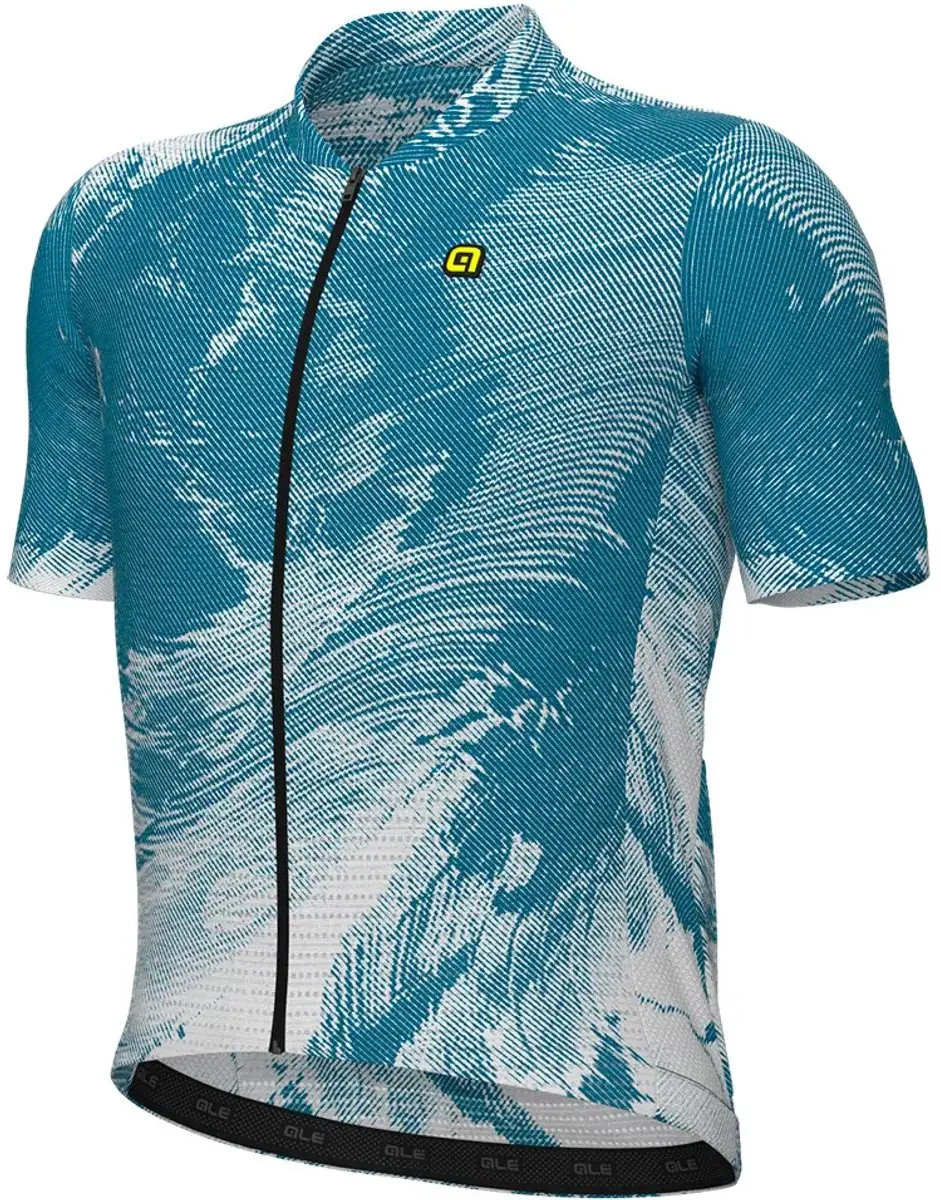 Ale Pr-e Fan Korte Mouw Wielertrui Blauw M Man