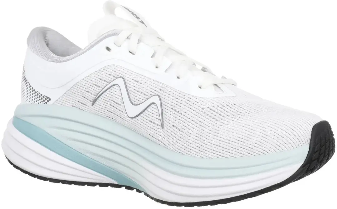 MBT 3000-2 Lace Up Hardloopschoenen Dames - Wit/Lichtblauw - afbeelding 2 van 6