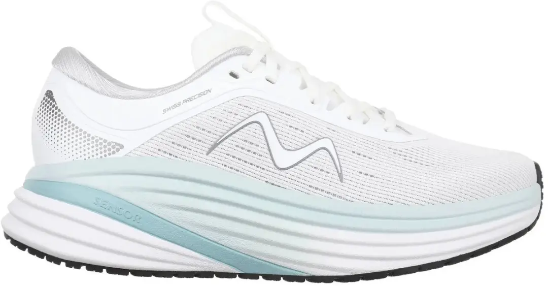 MBT 3000-2 Lace Up Hardloopschoenen Dames - Wit/Lichtblauw - afbeelding 6 van 6