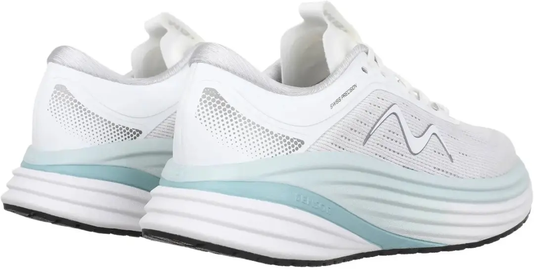MBT 3000-2 Lace Up Hardloopschoenen Dames - Wit/Lichtblauw - afbeelding 3 van 6
