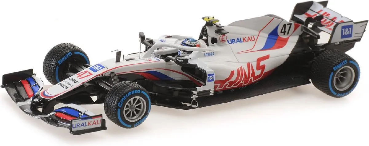 Formule 1 Uralkali Haas F1 Team VF-21 Schumacher Belgium GP 1:43
