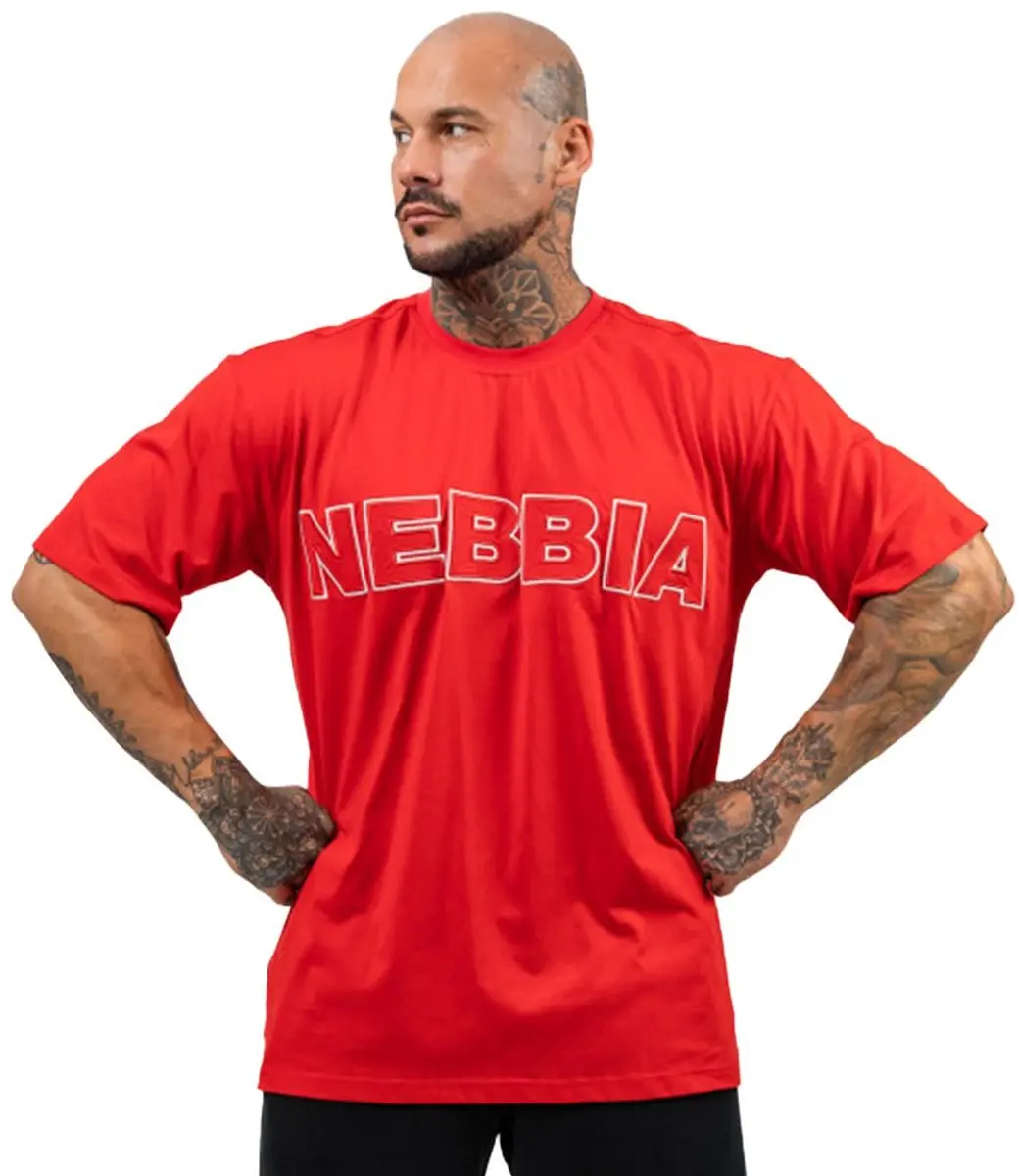 Nebbia Loose Legacy T-shirt Met Korte Mouwen Rood L Man