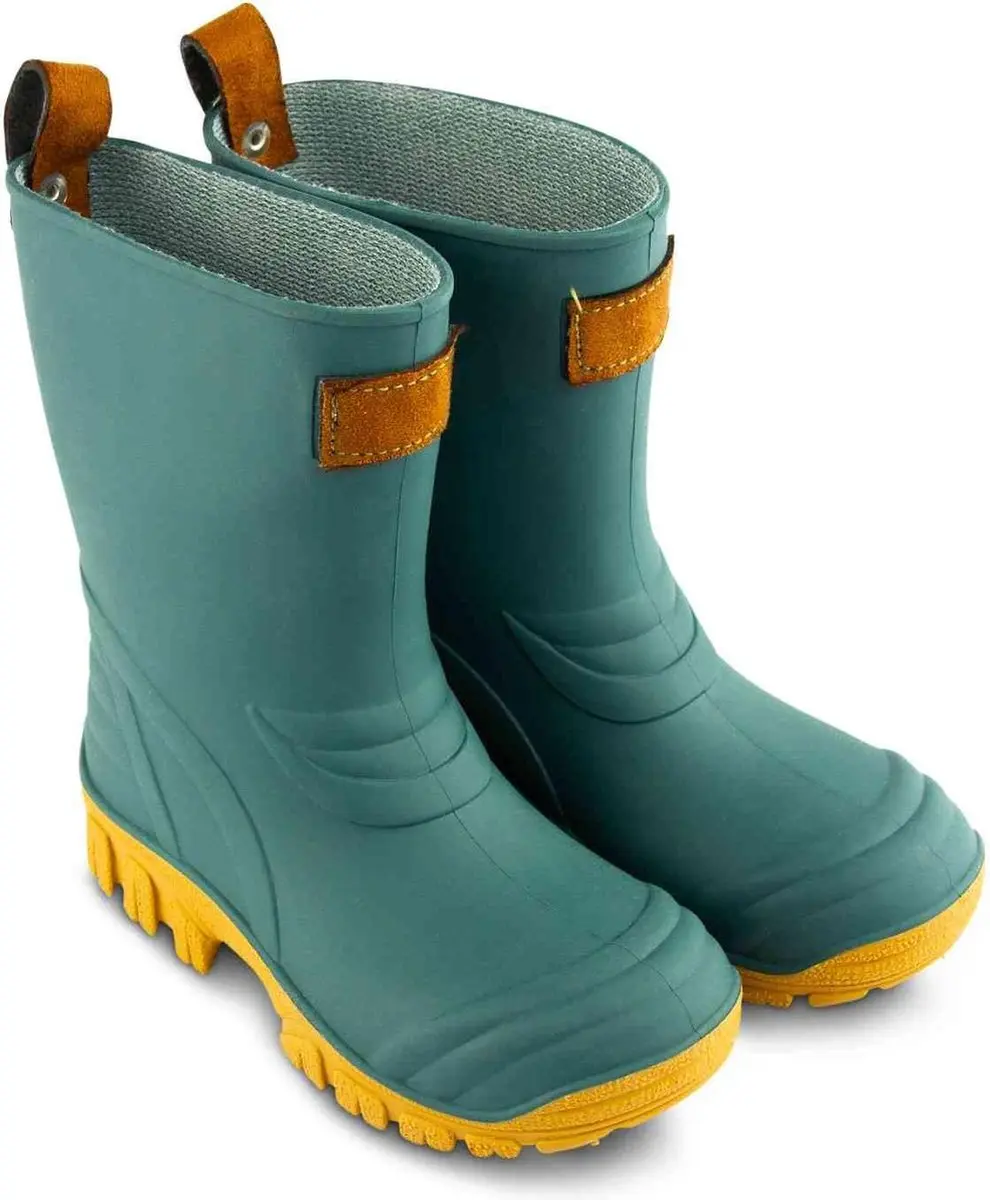 Regenlaars Gevavi Boots | 401N Kinderlaars Sebs | Maat 32 | Groen/Beige