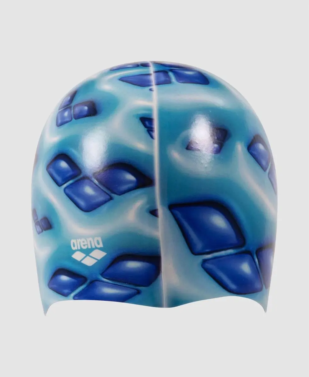 Arena HD CAP Badmuts - Foam Blue China - afbeelding 4 van 5