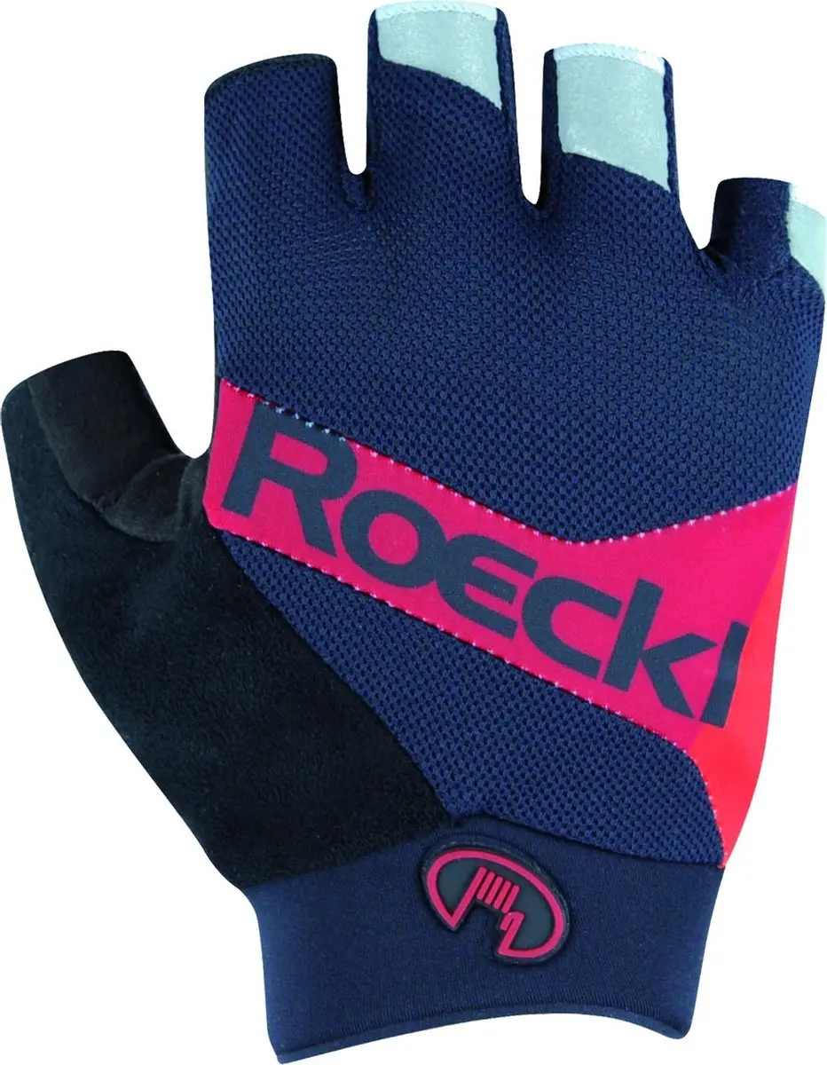 Roeckl Iseo Fietshandschoenen Zomer Unisex Zwart Rood
