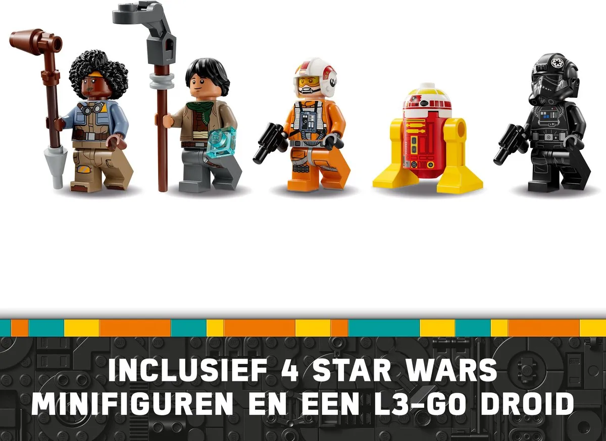 LEGO Mashup TIE Fighter & X-Wing 75393 - 1063 Stukken - Meerkleurig - afbeelding 6 van 6
