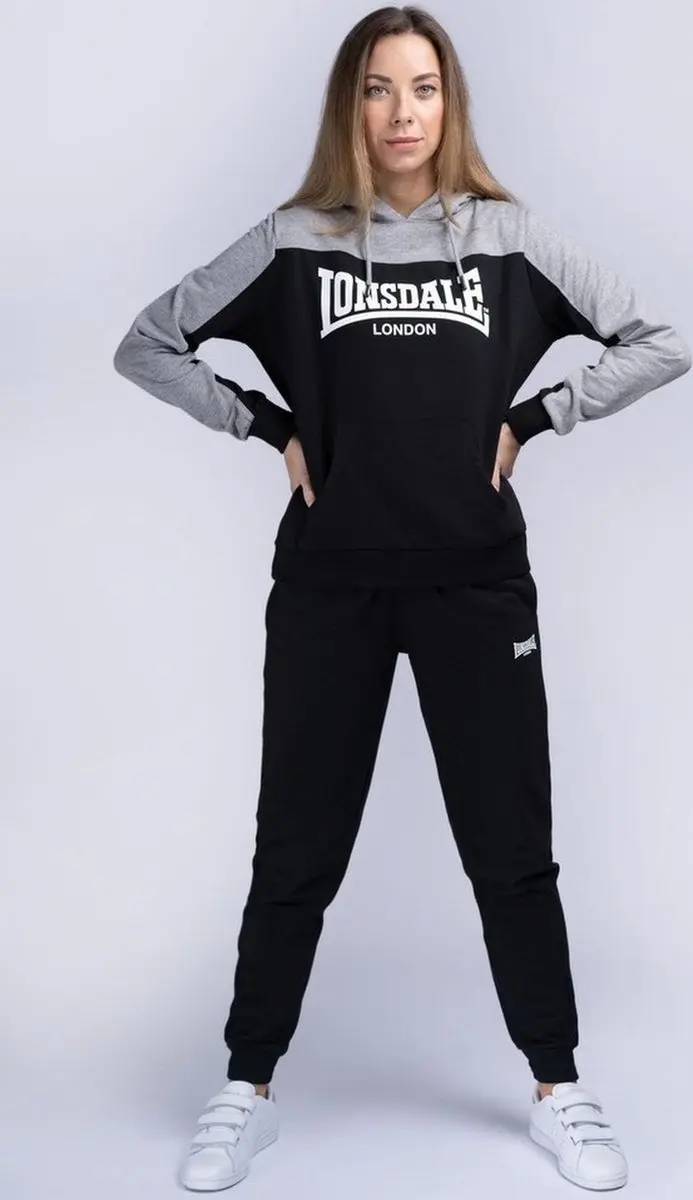 Lonsdale Dames trainingspak met capuchon LURGAN