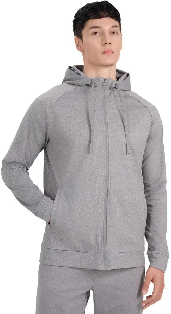 4F Sweater Heren FNK Grijs Mêlée