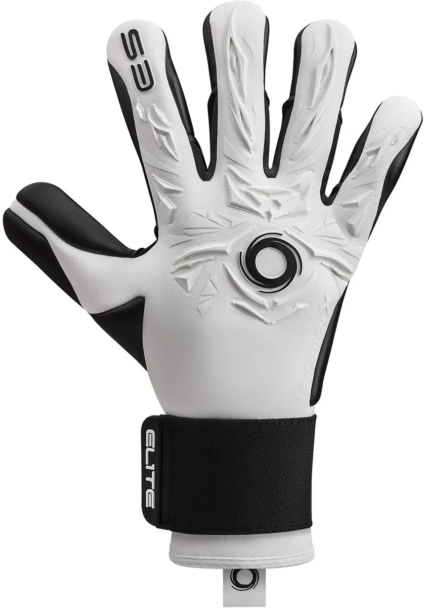Elite Sport Neo Revolution X Keepershandschoenen - Wit / Zwart | Maat: 8