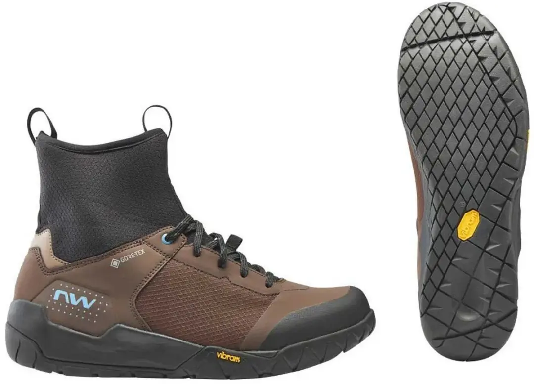 Northwave Multicross Mid GTX MTB-schoenen - Zwart/Bruin - afbeelding 4 van 6