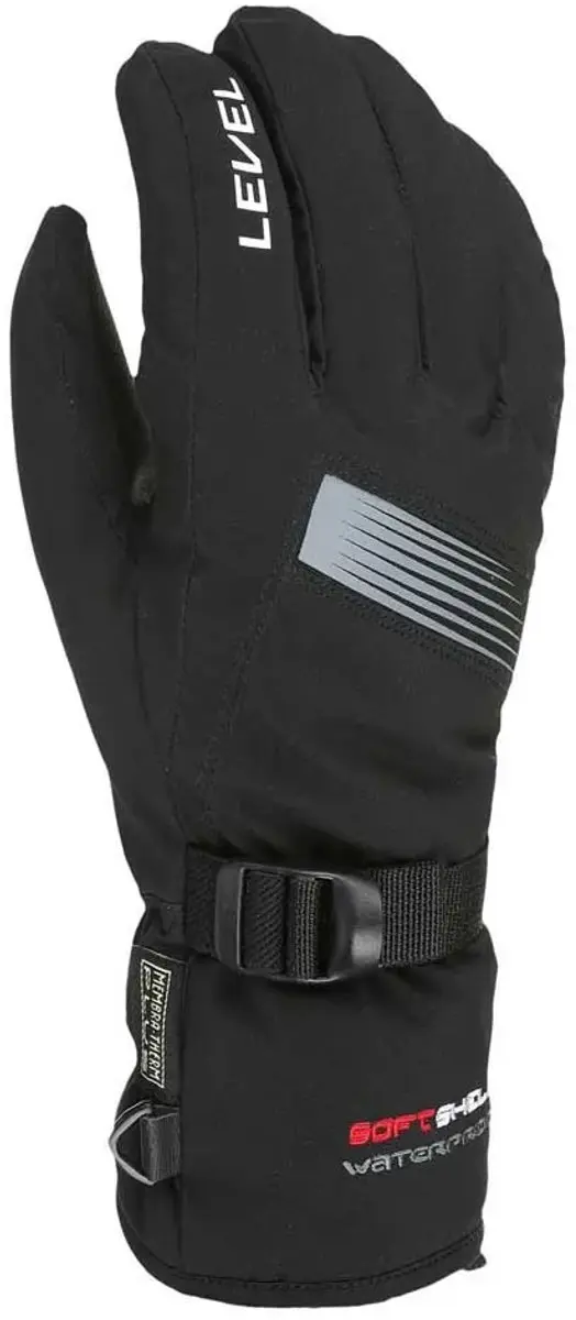 Level Hero Handschoenen Zwart S-M Man