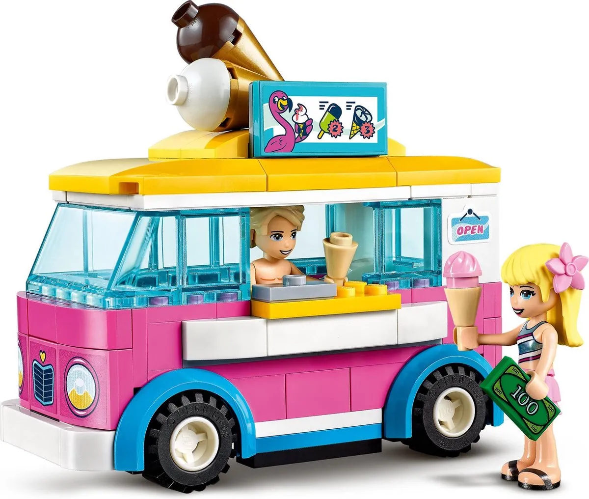 LEGO Friends Zomer Waterpretpark 41430 - 4 Minifiguren - afbeelding 4 van 6
