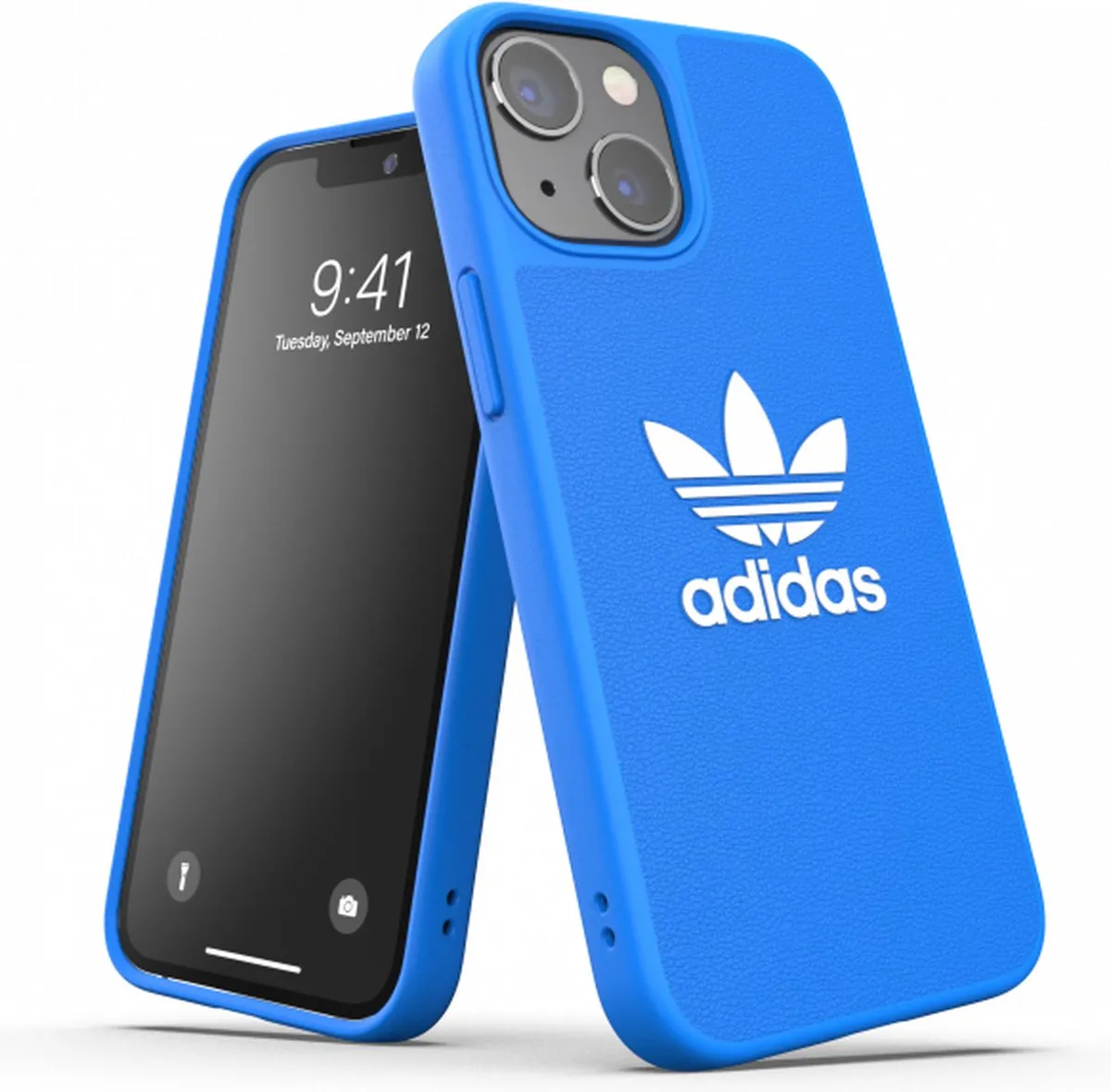 adidas OR Moulded Case BASIC FW21 - iPhone 13 Mini - Blauw/Wit