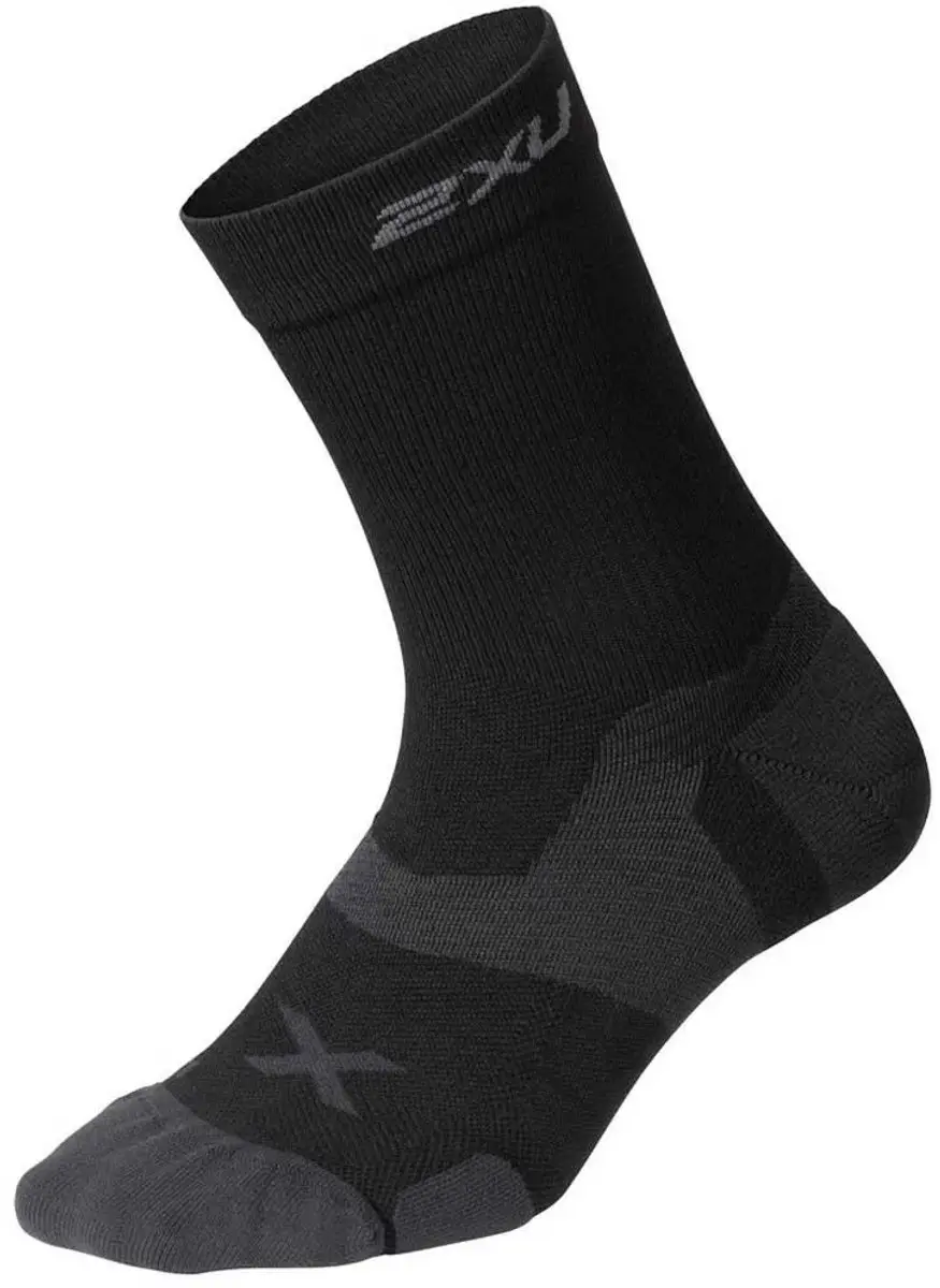 2xu Vector Cushion Crew Sokken Zwart EU 35-37 1/2 Man