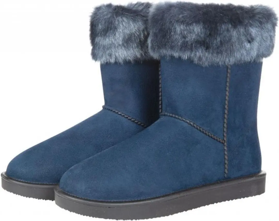 HKM all weather boots Davos Fur donkerblauw maat 37