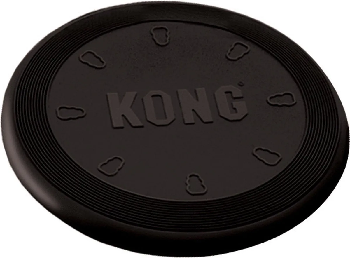 KONG Flyer Extreme Hondenspeelgoed L - 29,8 cm - Zwart