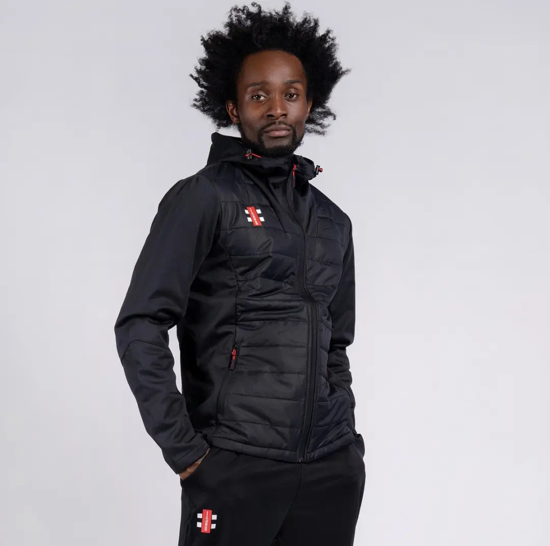 Gray-Nicolls Cricket JKT PRO PERF FULL ZIP BLK M Medium