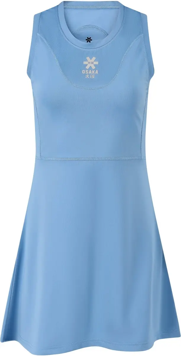 Osaka Women Floucy Dress Silver Lake Blue