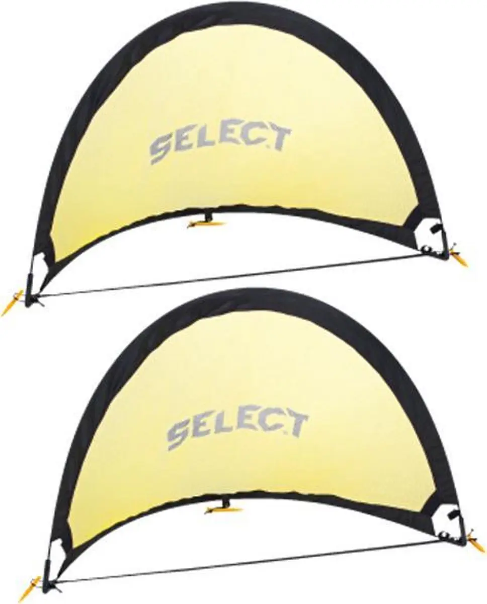 Select Pop-Up voetbaldoel 2 stuks - Geel - afbeelding 6 van 6