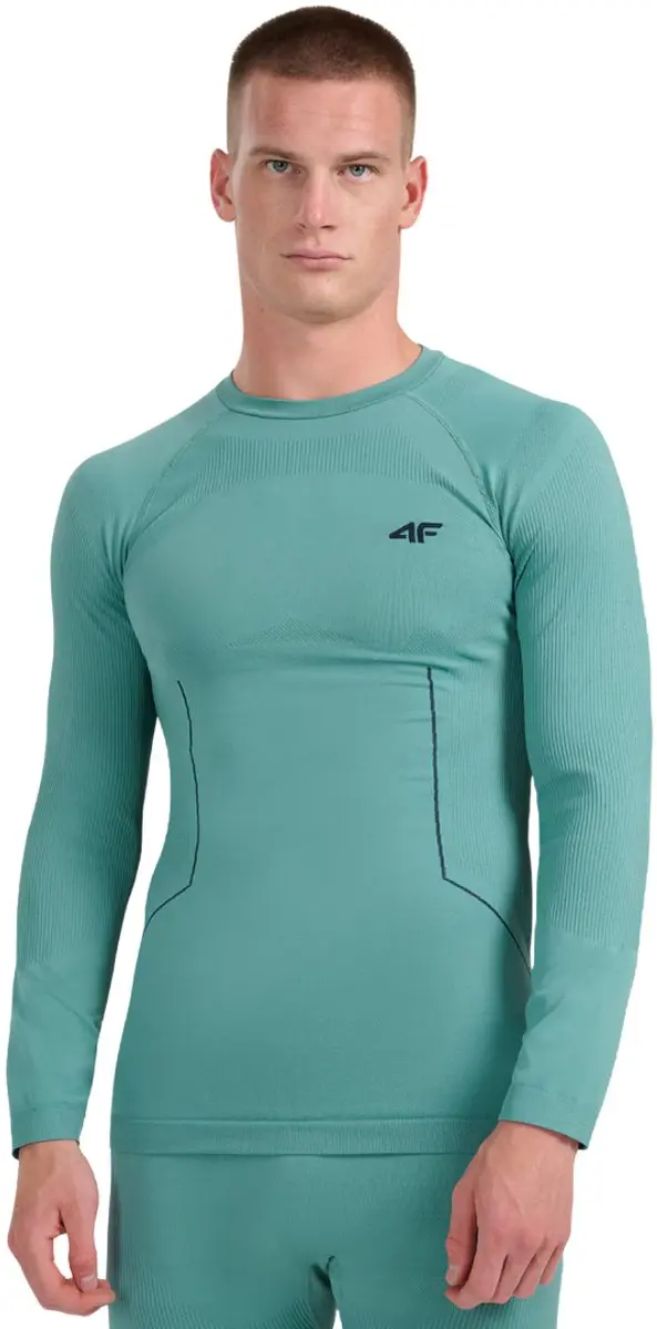 4F T-shirt Thermoactief Heren Zeegroen Groen