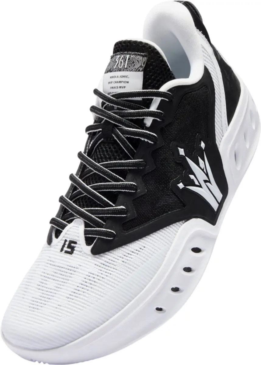 361 Shuffle 2 wit zwart basketschoenen heren (361) (W572621101-4-B20B55)