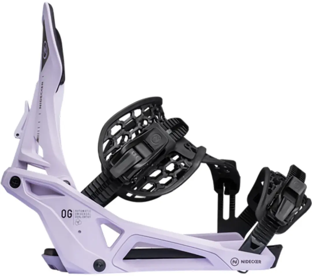 Nidecker OG Supermatic Snowboardbindingen Lila XL - afbeelding 4 van 4