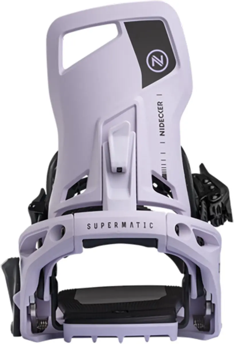 Nidecker OG Supermatic Snowboardbindingen Lila XL - afbeelding 2 van 4