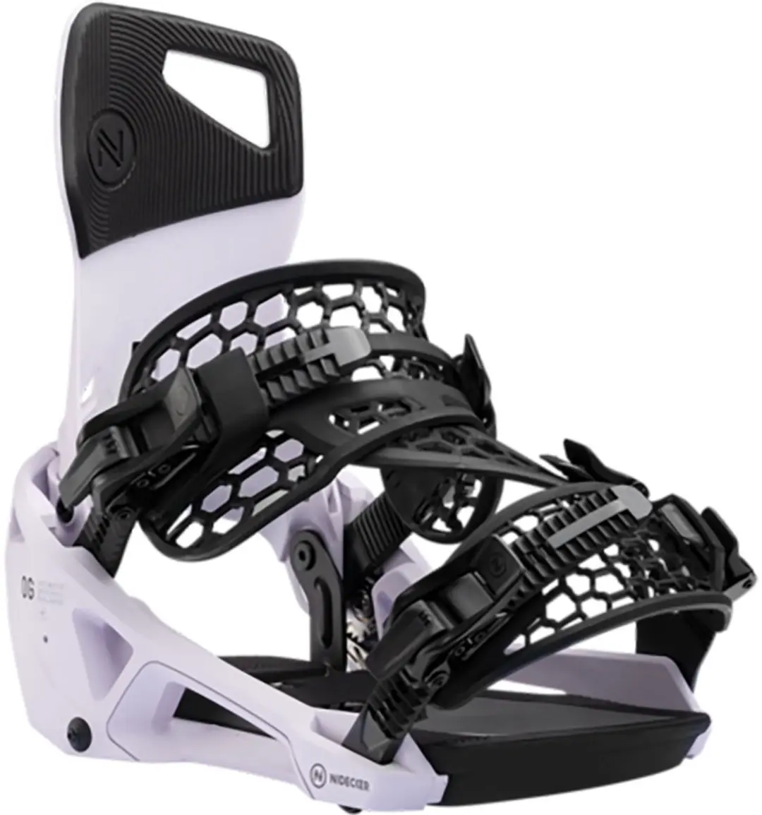 Nidecker OG Supermatic Snowboardbindingen Lila XL - afbeelding 3 van 4