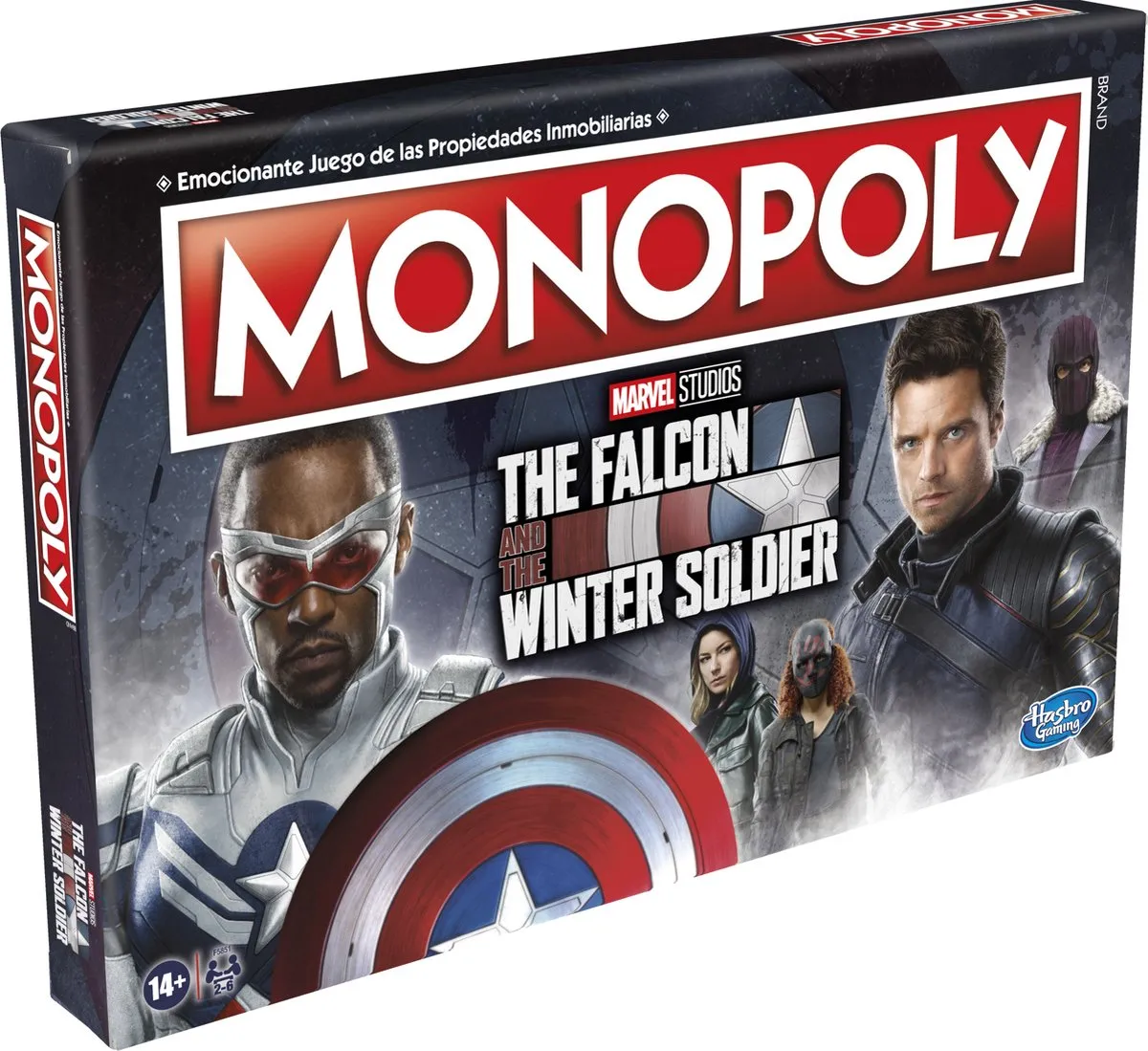 Monopoly The Falcon and The Winter Soldier Bordspel - 2-6 Spelers
