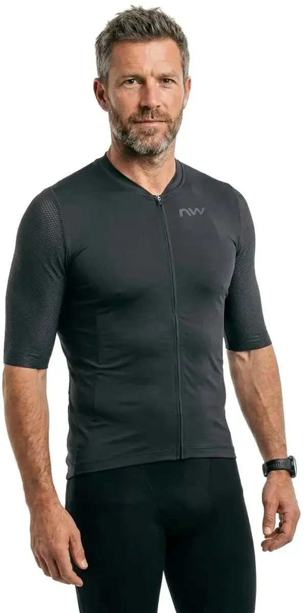 Northwave Extreme Korte Mouw Wielertrui Zwart S Man