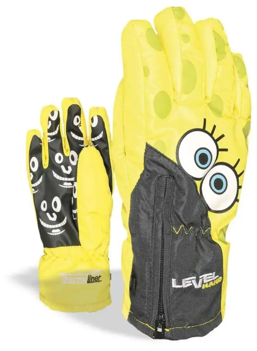 Level Lucky Handschoenen Geel 7-8 Years Kinderen