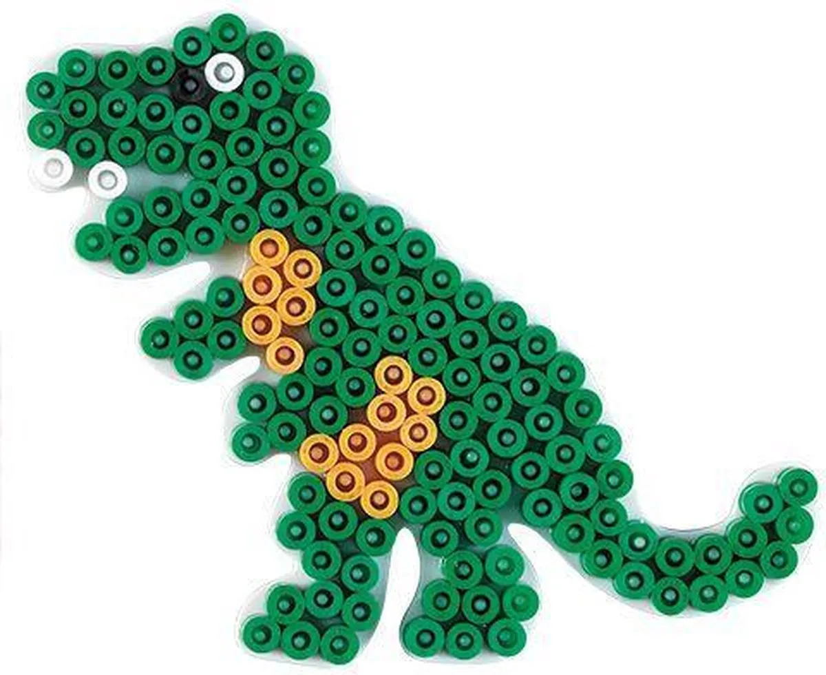 Hama Dino Strijkparels Vormpje - Wit