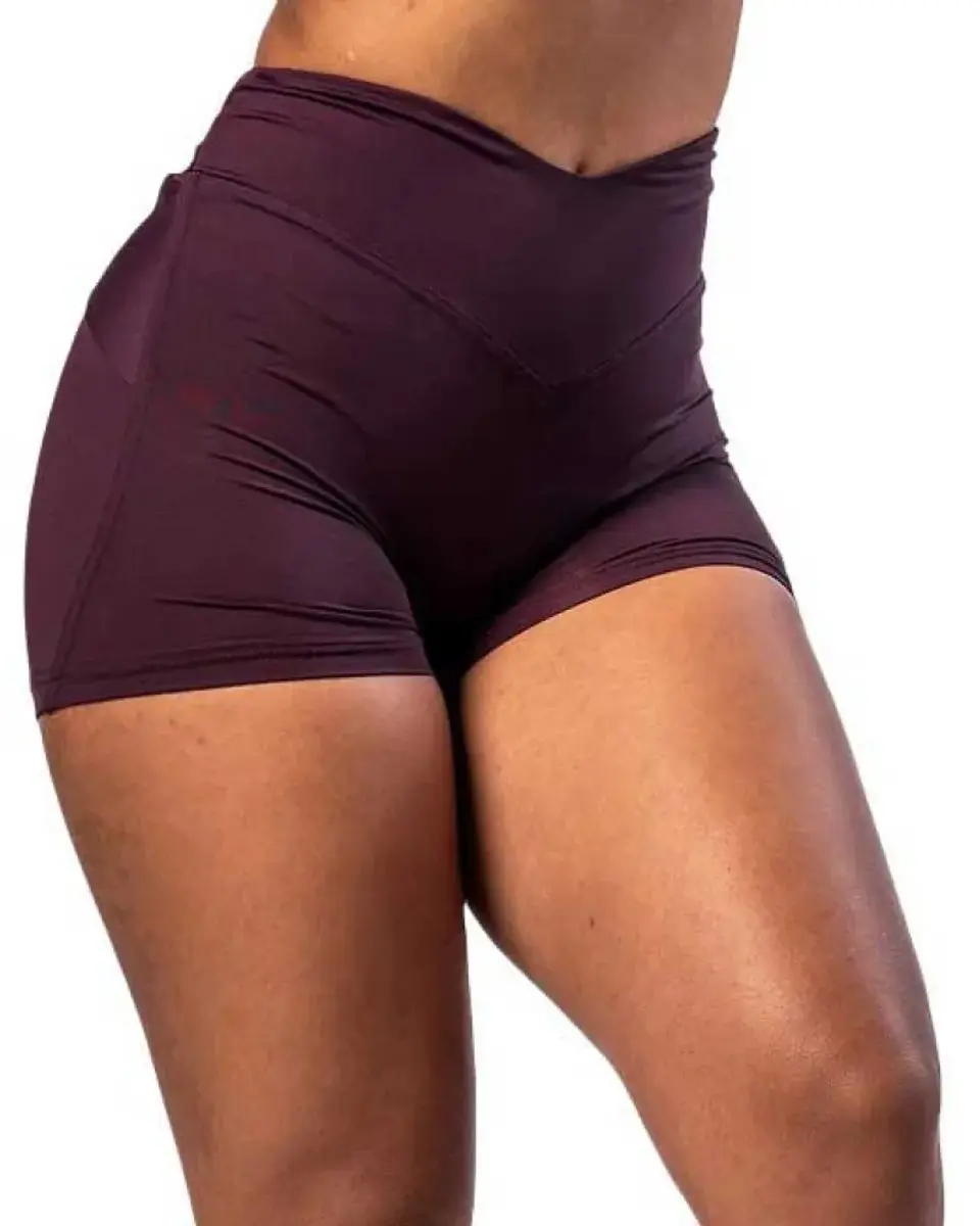 Nebbia V-shaping Belt Strong Beauty 428 Korte Leggings Paars XS Vrouw