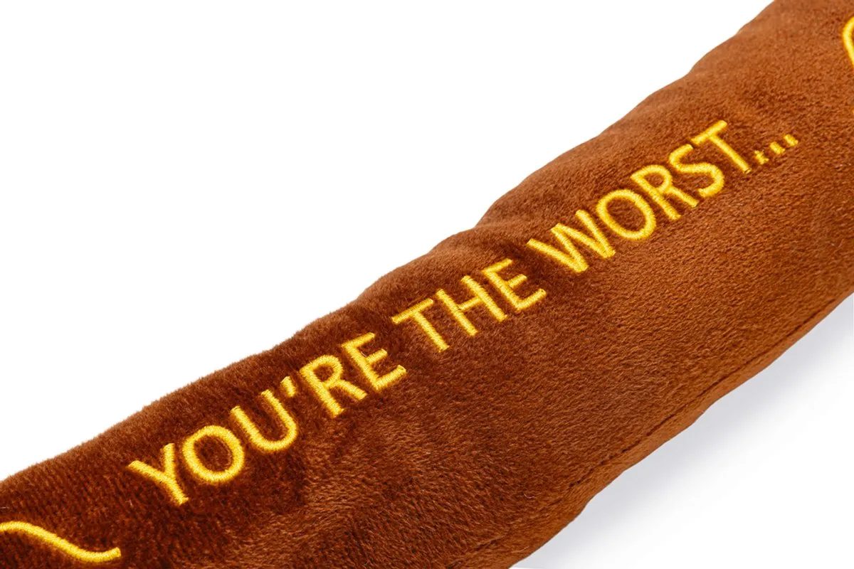 Beeztees BBQ Worst Hondenspeelgoed - Bruin