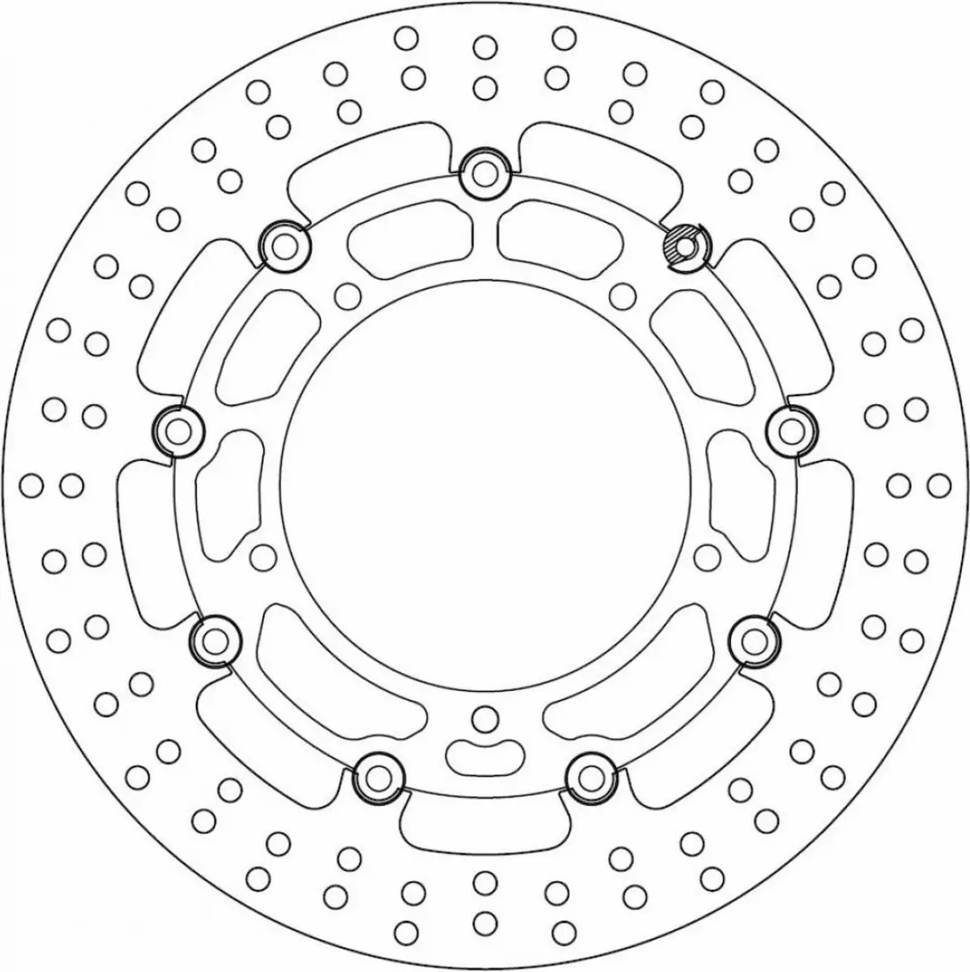 Disque de frein avant Ferodo pour Moto Yamaha 1200 XTZ Super tenere 2010 à 2019