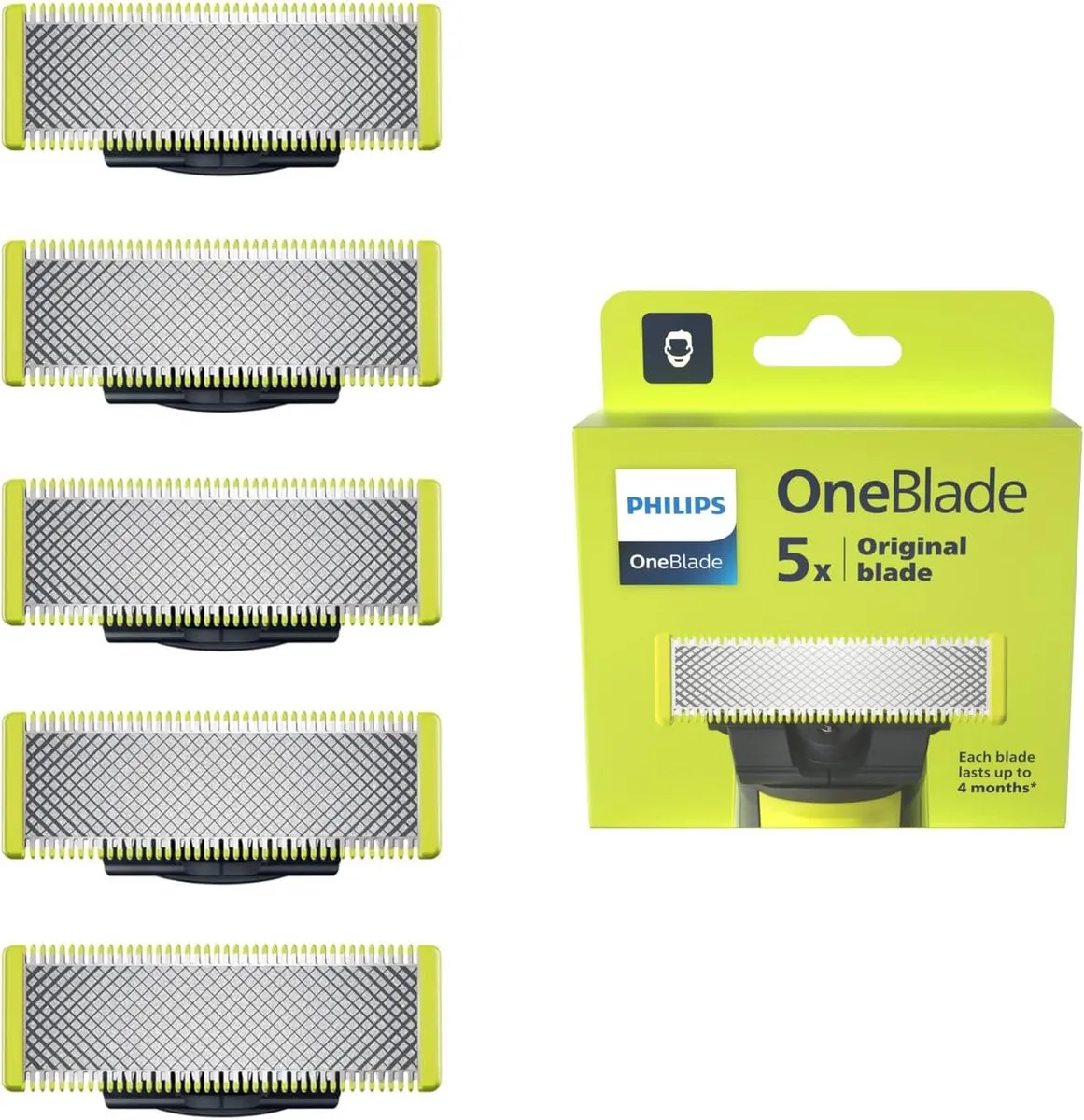 Philips OneBlade Original QP250/50 Vervangmesjes