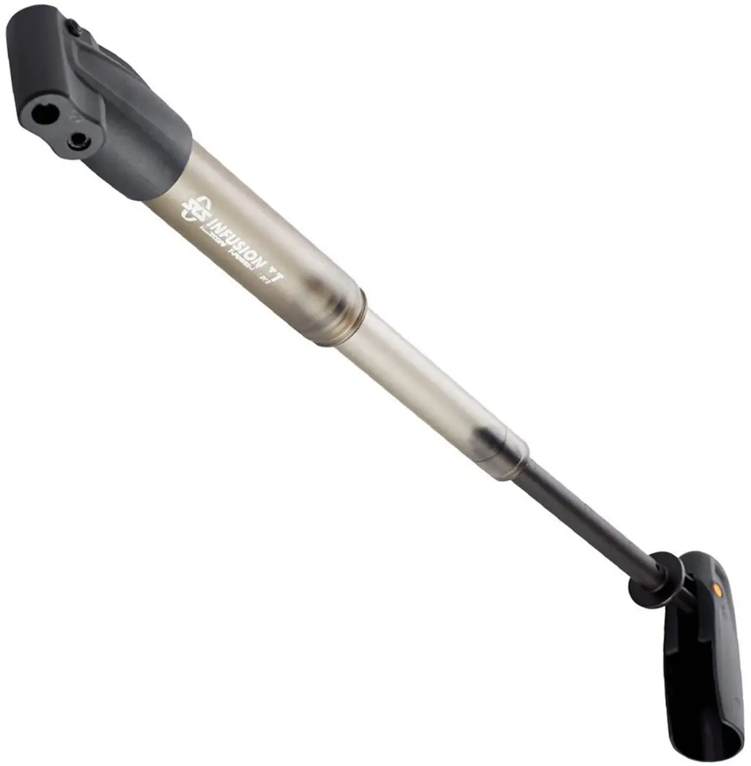 SKS Infusion TT Fietspomp - Frans/Presta - Grijs - afbeelding 2 van 6