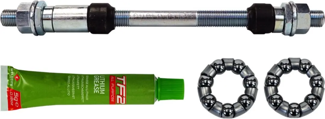 Weldtite Asset Voor/achter 175mm as - Zilver - afbeelding 2 van 3