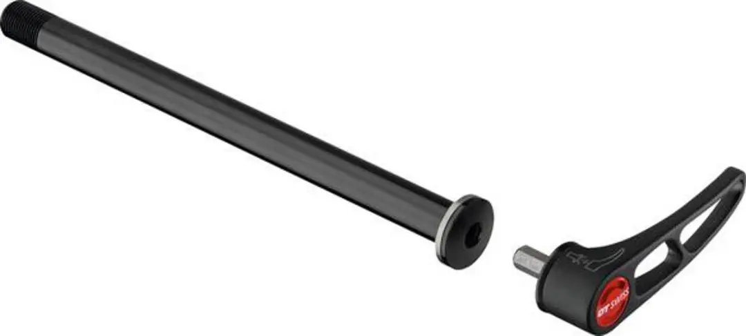 DT Swiss RWS Plug In Quick Release MTB 142/12 mm X-12 aluminium hendel zwart