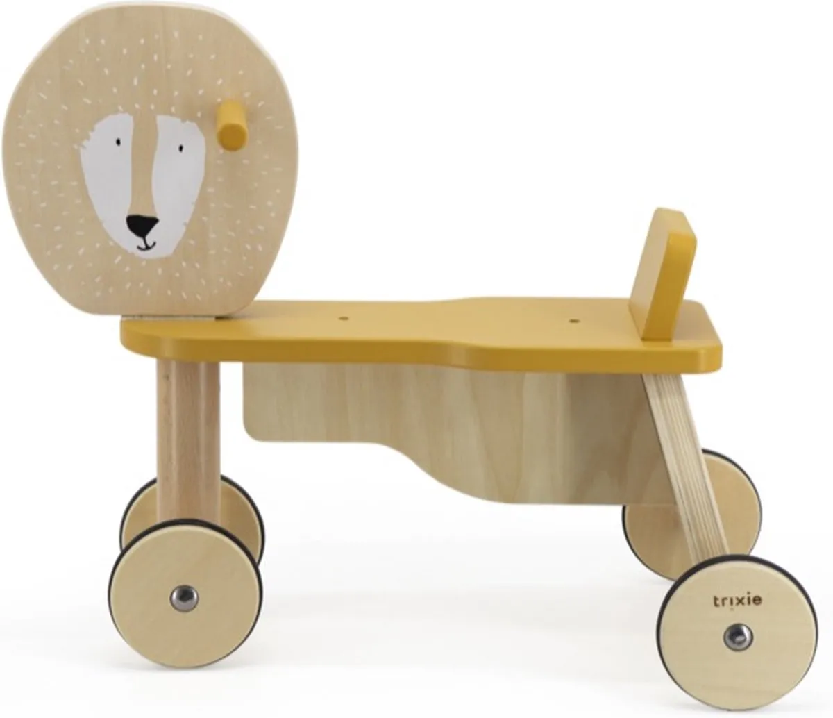 Trixie Houten Loopfiets Mr. Fox 4 Wielen