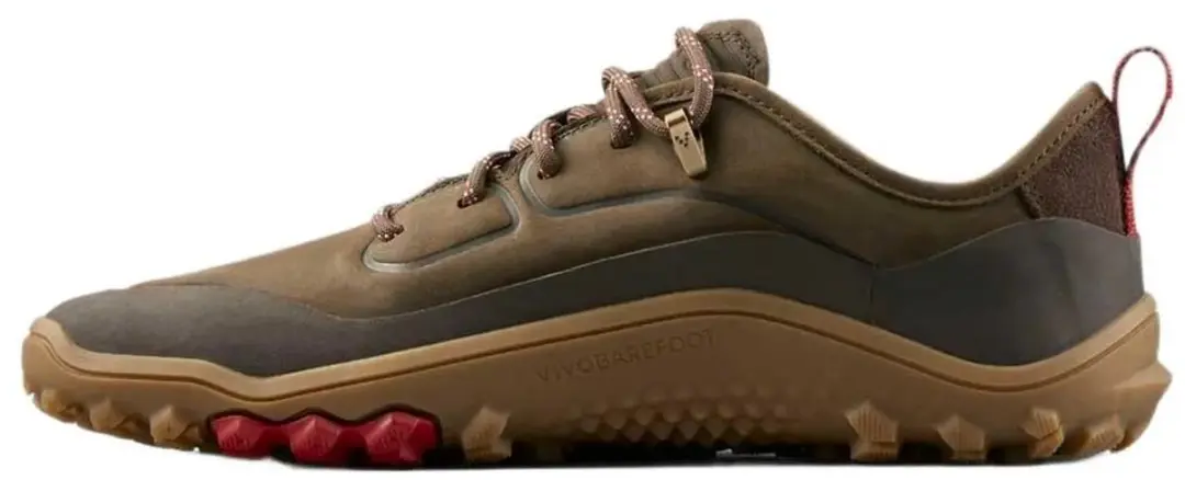Vivobarefoot Tracker Leather Low Wandelschoenen - Bruin - afbeelding 3 van 6