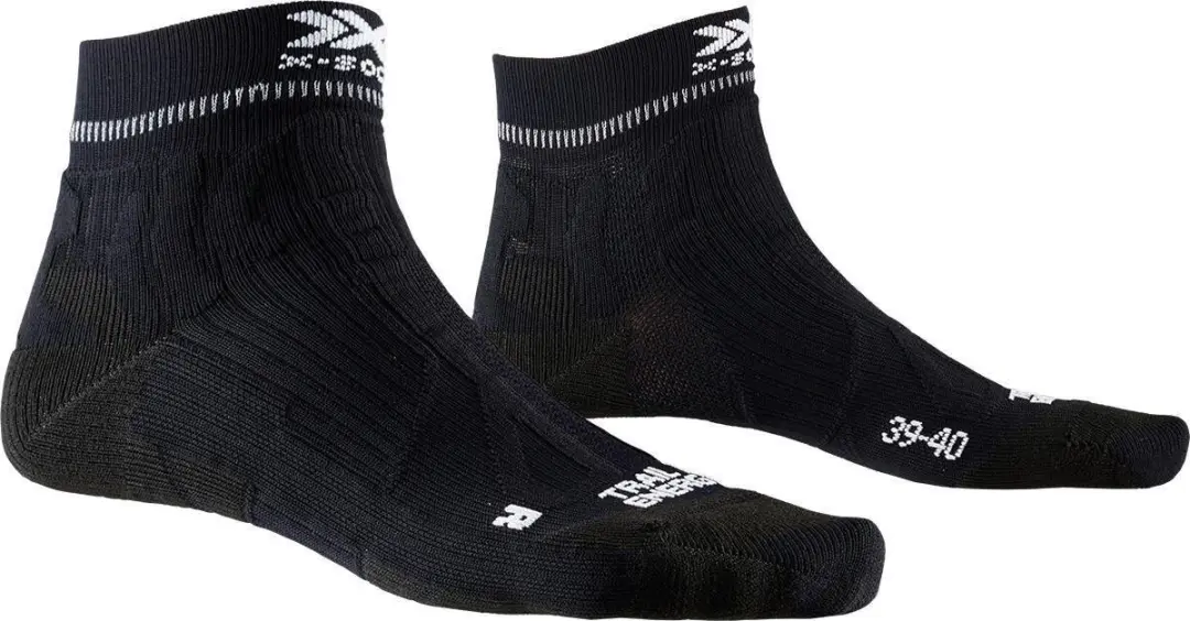 X-Socks Trail Run Energy Socks Zwart DamesSize : 35-36