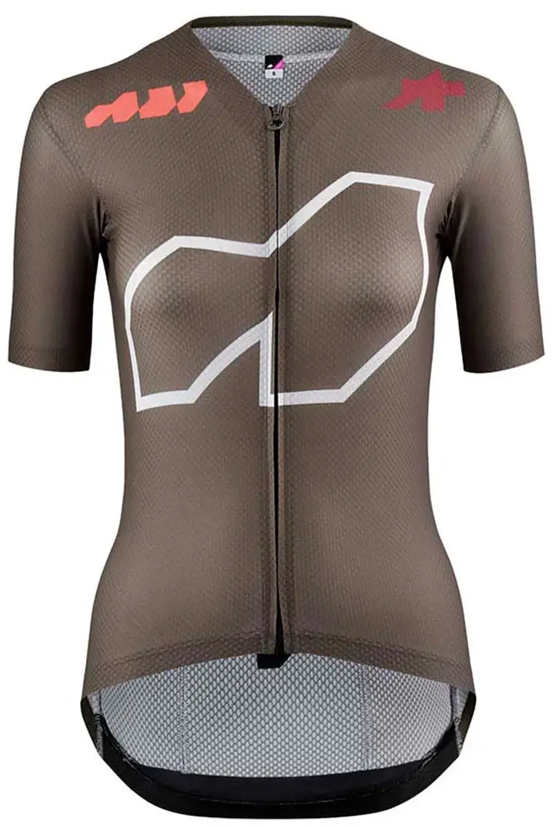Assos Dyora R We Are The A Korte Mouw Wielertrui Bruin M Vrouw