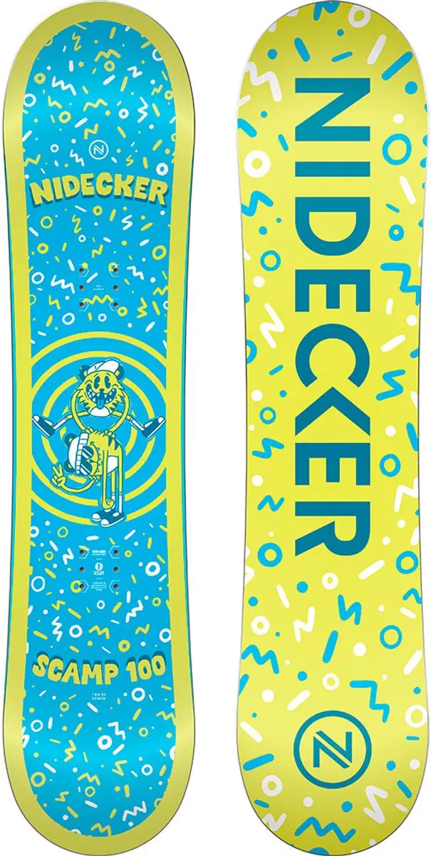Nidecker Scamp+bng Magic Snowboard Geel 80