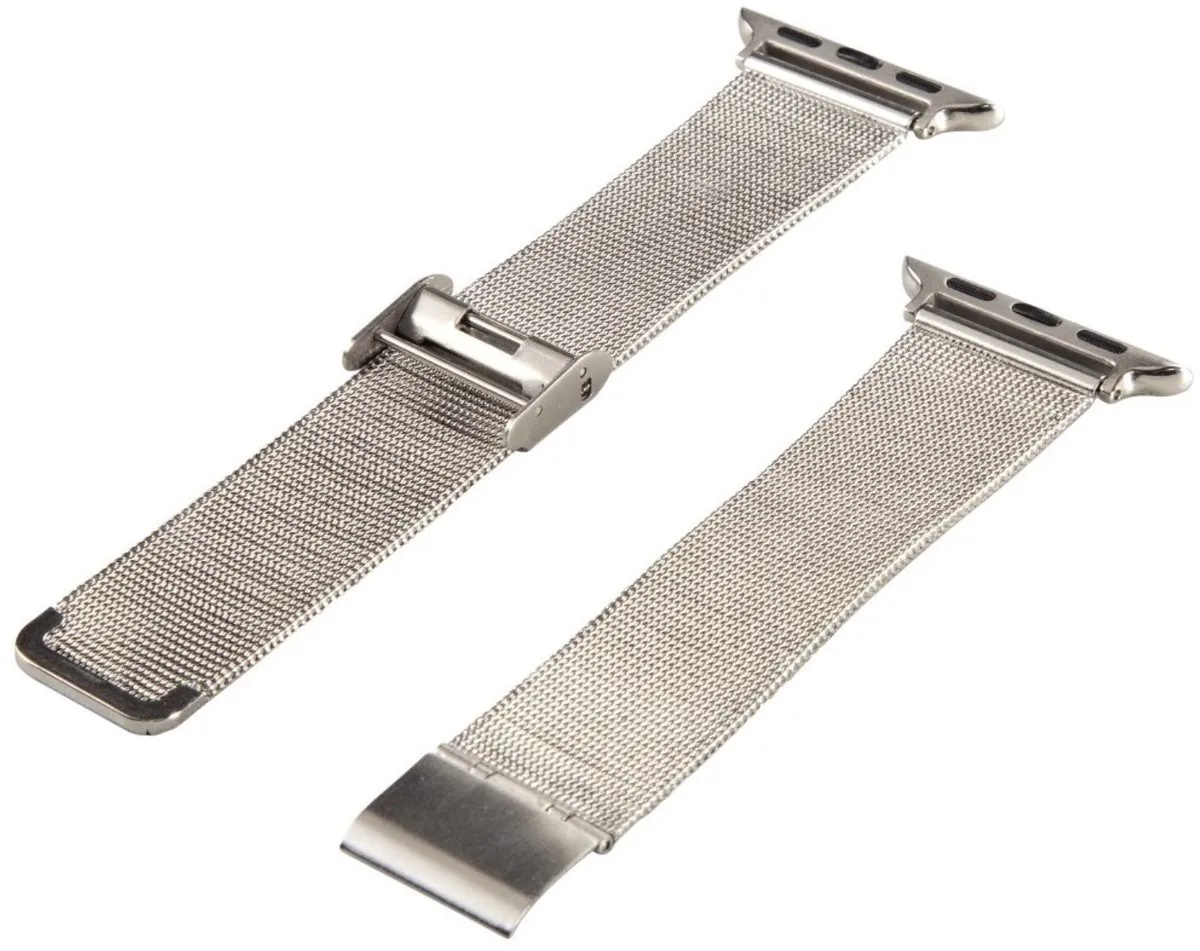 Hama RVS Bandje Apple Watch 38mm - Zilver - afbeelding 6 van 6