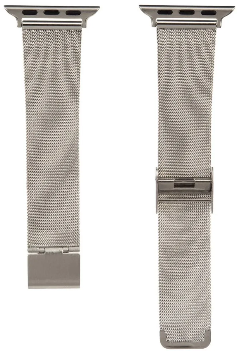 Hama RVS bandje - Apple Watch Series 1/2/3 (38mm) - Zilver