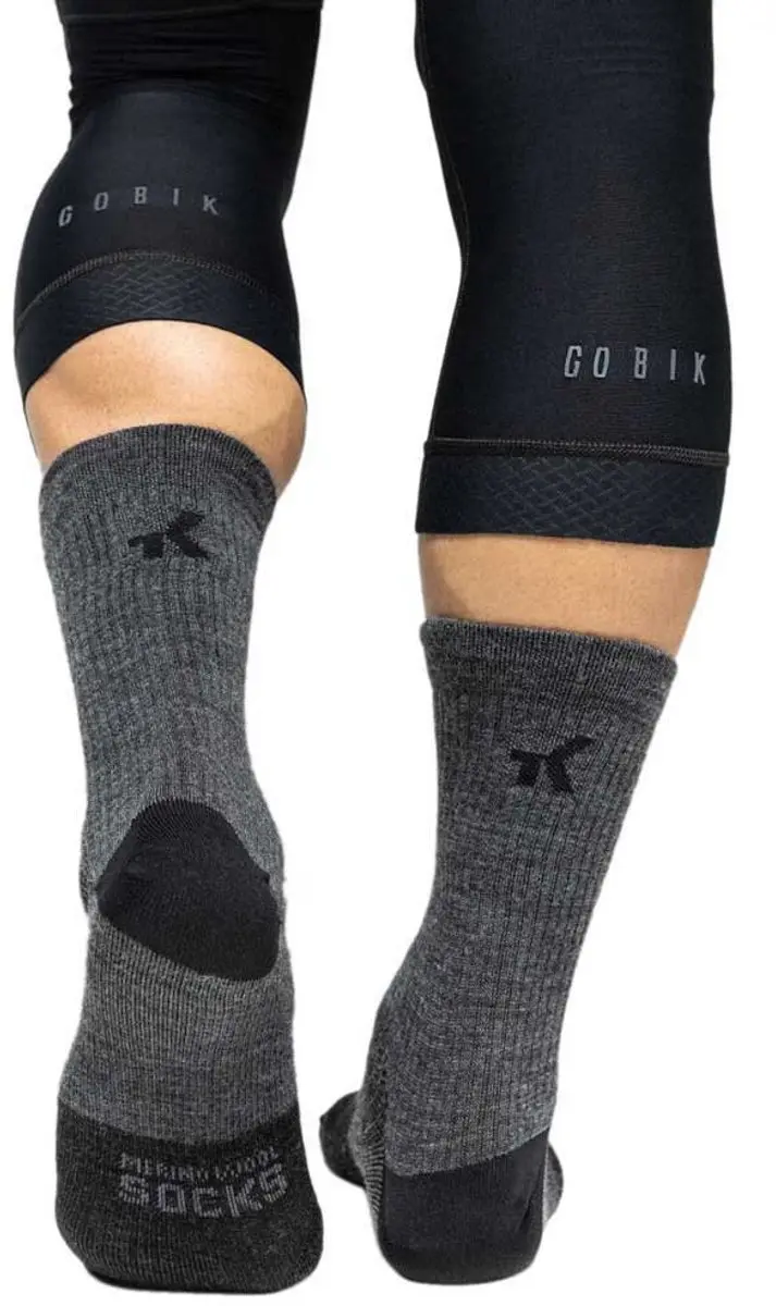 Gobik Winter Merino Fietssokken Alloy S/M - afbeelding 4 van 6