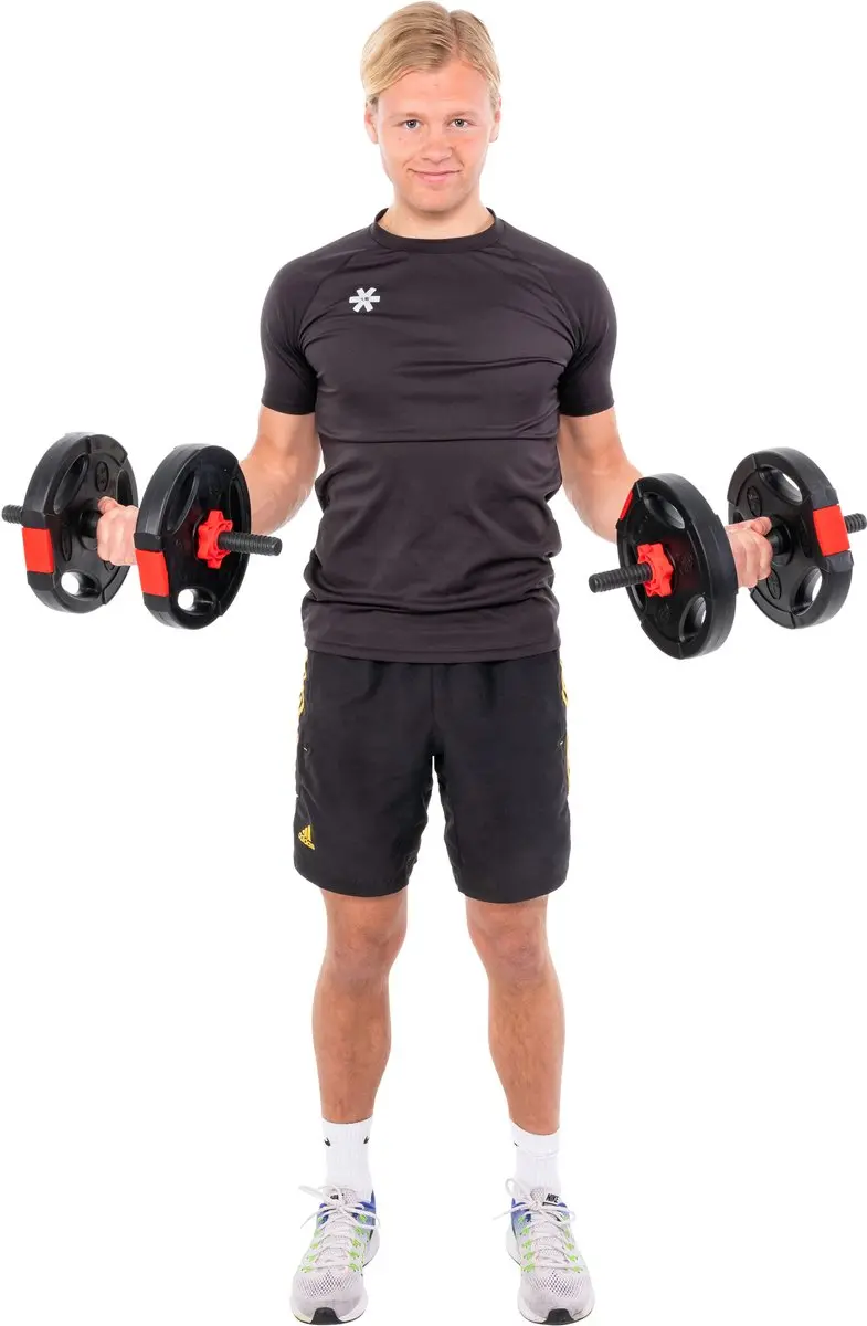 Pure2Improve Halterset 2-in-1 Verstelbaar - 30 kg - afbeelding 6 van 6