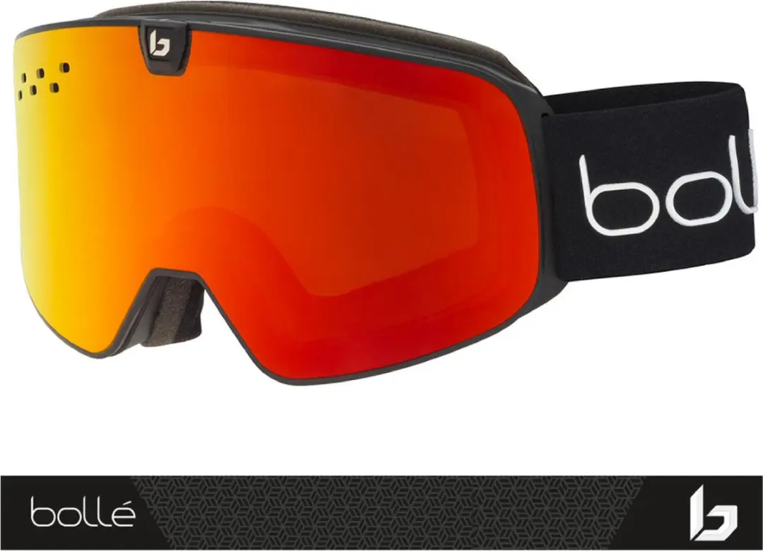 Bollé Nevada Neo Skibril - Zwart - Oranje lens - afbeelding 3 van 6